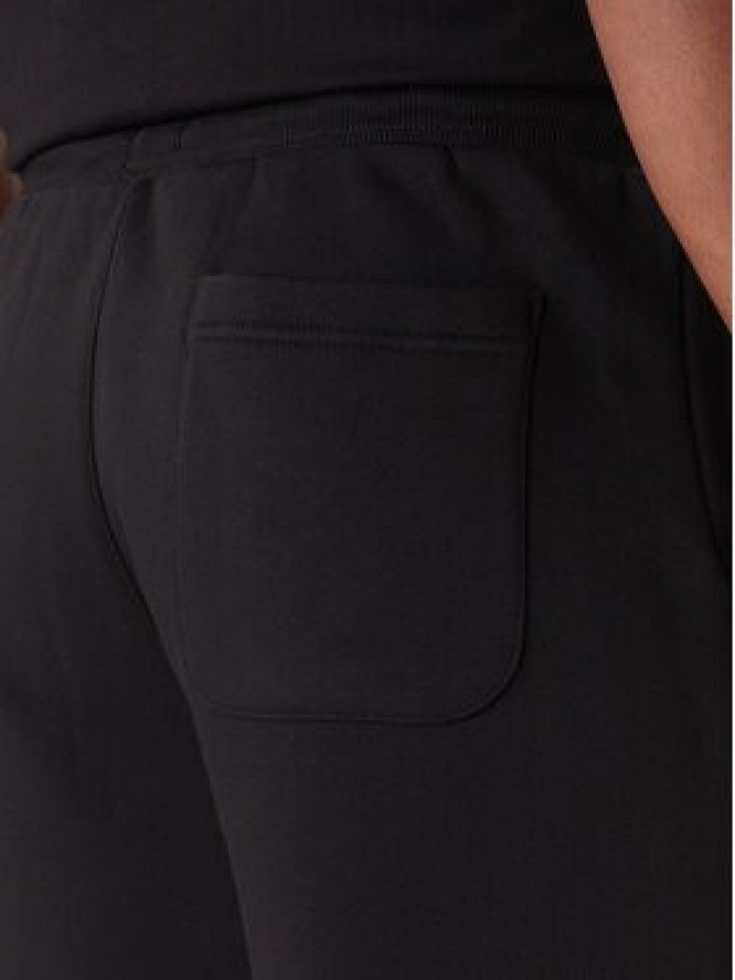 Tommy Jeans Szorty sportowe Flag Beach DM0DM21931 Czarny Regular Fit