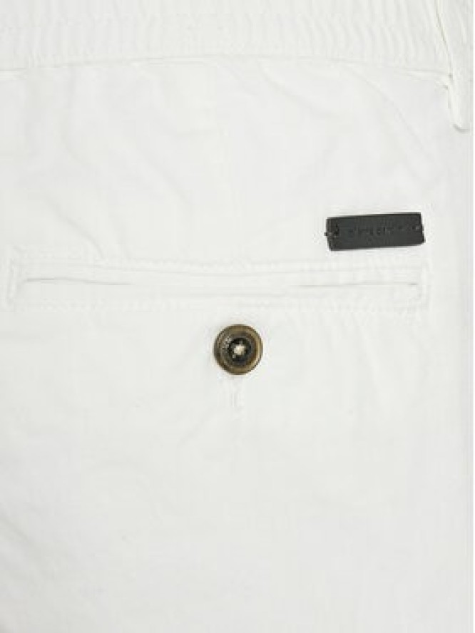 Pierre Cardin Szorty materiałowe 34770/000/5002 Biały Modern Fit