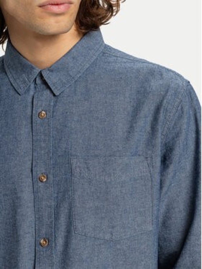 Quiksilver Koszula Yosemite Chambrayls EQYWT04660 Granatowy Regular Fit