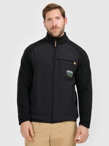 4F Polar regular ze stójką męski - czarny S