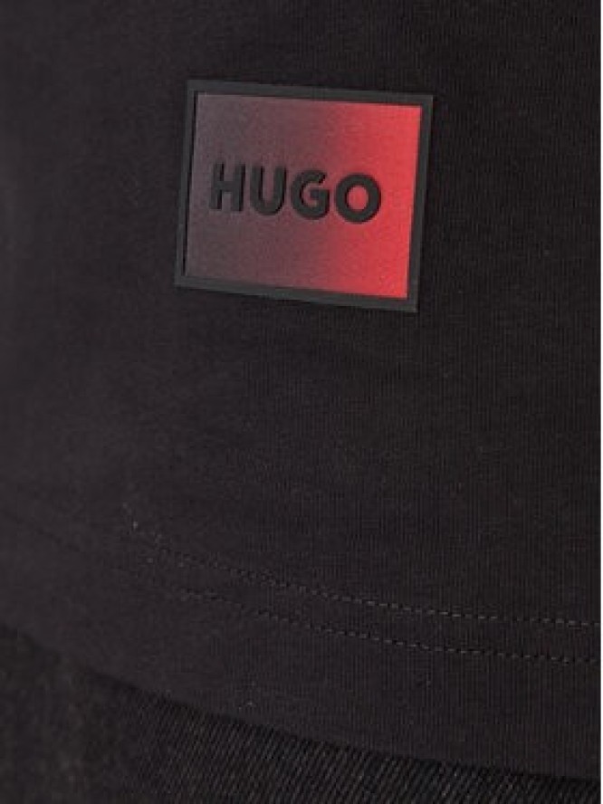 HUGO T-Shirt Danoto 50553144 Czarny Regular Fit