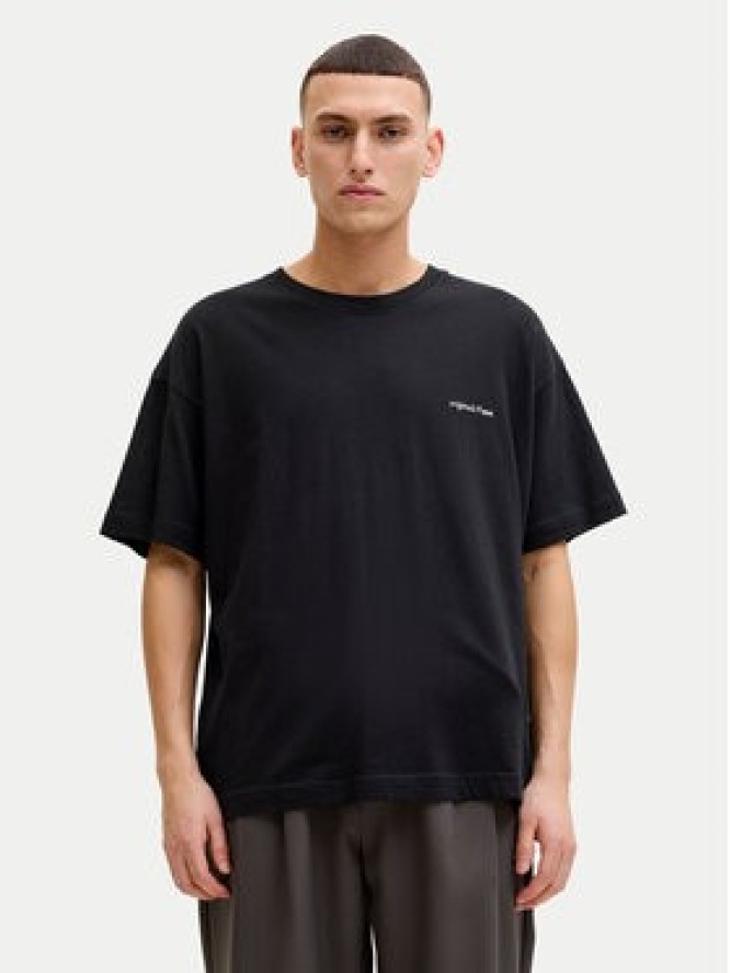 Jack & Jones T-Shirt Montauk Back 12290892 Czarny Regular Fit