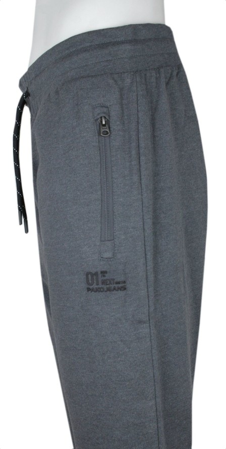 Spodnie Dresowe, Męskie - Pako Jeans - Grafitowe