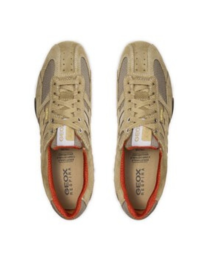Geox Półbuty U Snake K U4207K 02214 C0845 Beżowy
