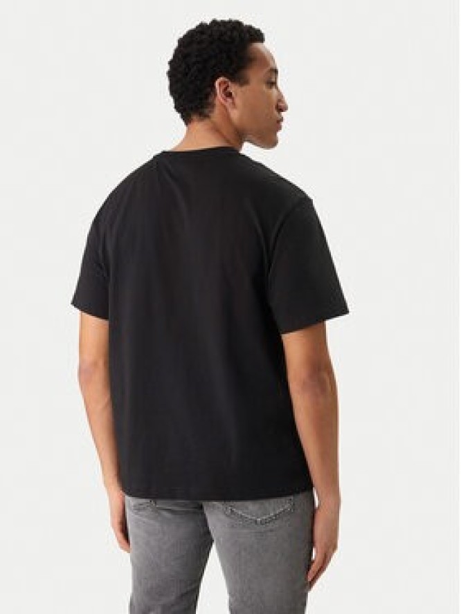 Calvin Klein Jeans T-Shirt Easy Monologo LV04RC275G Czarny Regular Fit