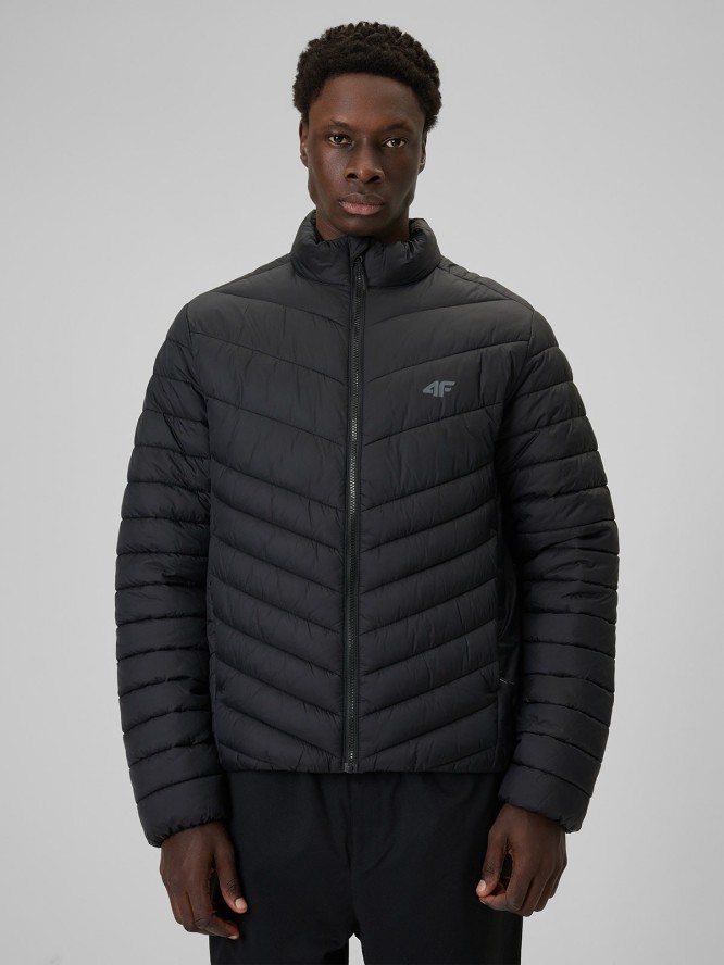 4F Kurtka z wypełnieniem syntetycznym męska - czarna XXL