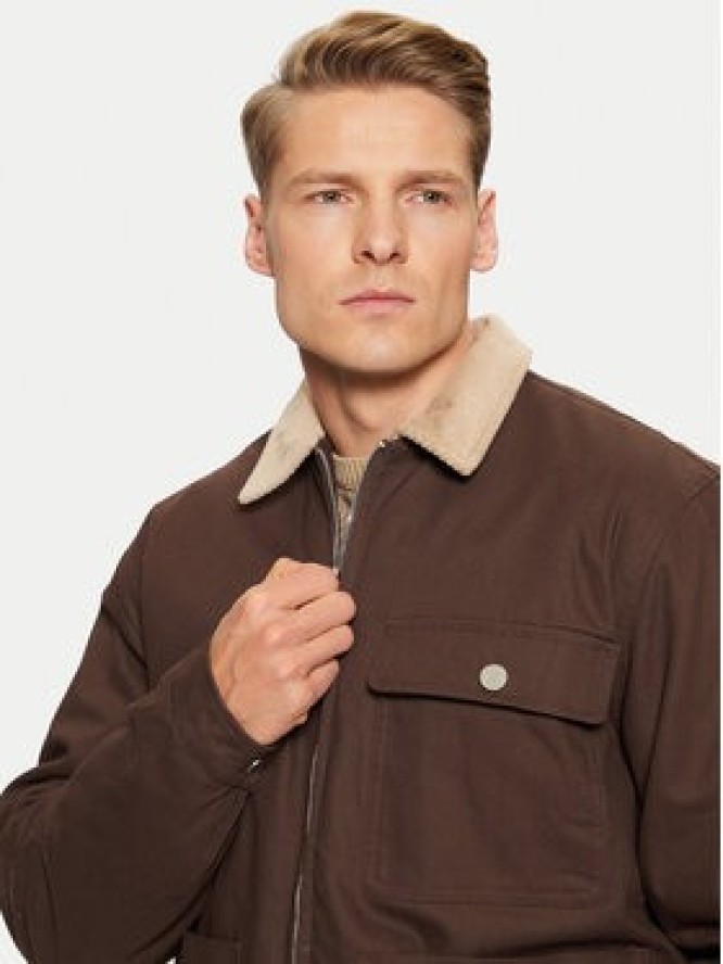 Solid Kurtka przejściowa 21107829 Brązowy Regular Fit