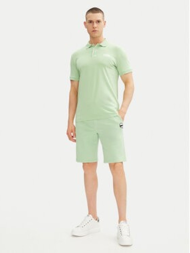 KARL LAGERFELD Szorty sportowe 705014 552900 Zielony Regular Fit