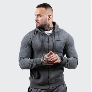 Bluza męska fitness z zamkiem Zipper Hoodie