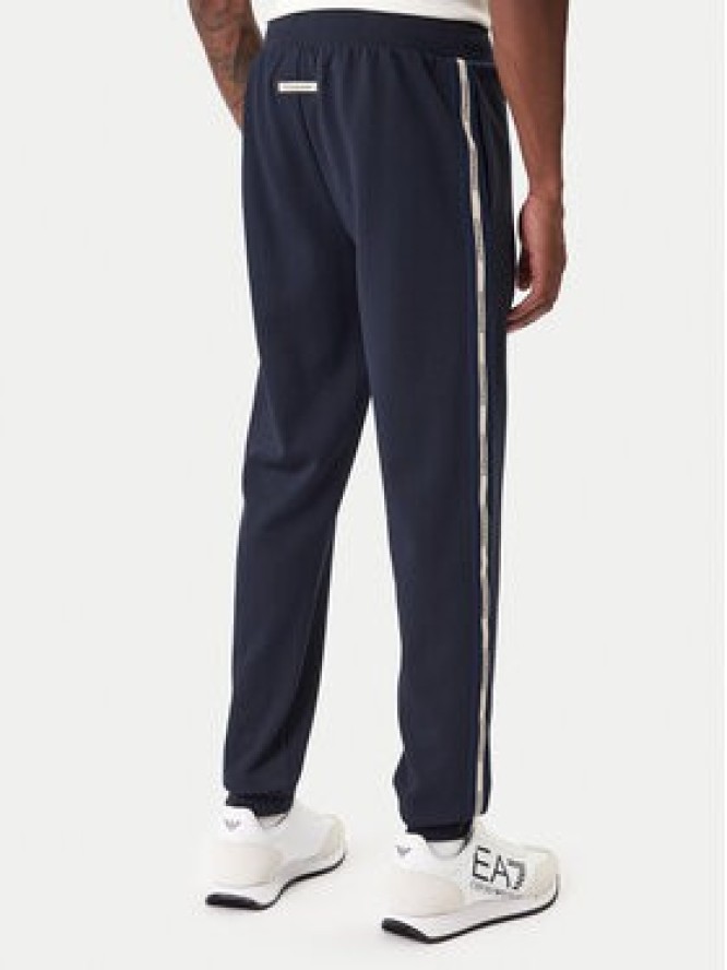 EA7 Emporio Armani Spodnie dresowe 7M001482 AF12660 UB102 Granatowy Regular Fit