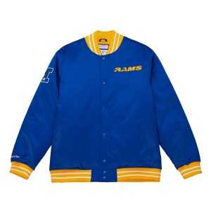 Gruba satynowa kurtka Los Angeles Rams