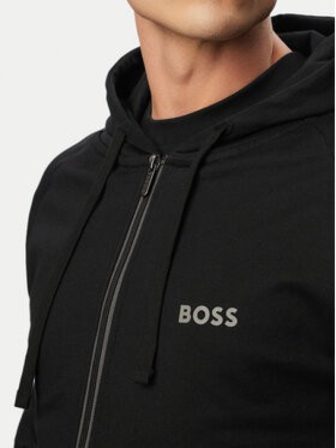 BOSS Bluza Authentic 50545573 Czarny Regular Fit