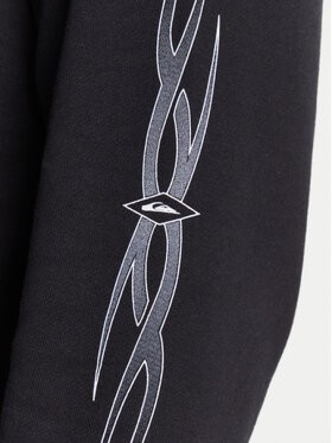 Quiksilver Bluza EQYFT05157-KVJ0 Czarny Regular Fit