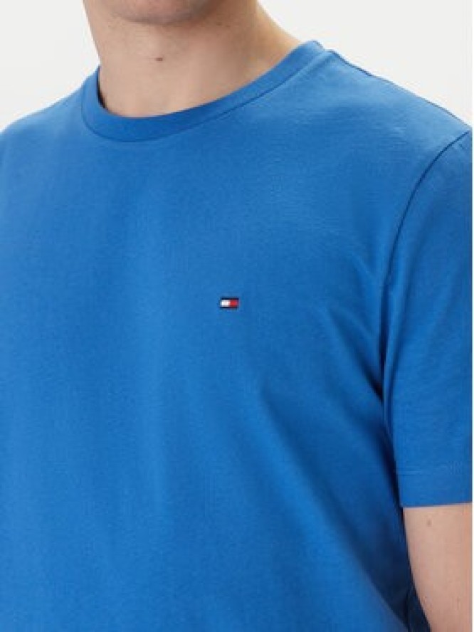 Tommy Hilfiger T-Shirt Ess Seasonal MW0MW39995 Niebieski Regular Fit