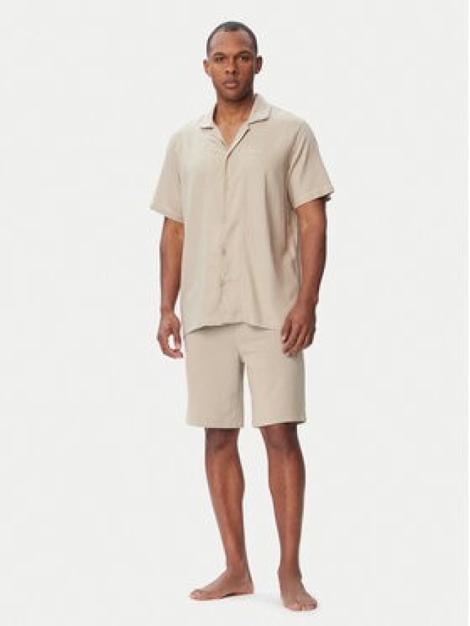 BOSS Koszula Fresh Shirt 50561522 Beżowy jasny Regular Fit