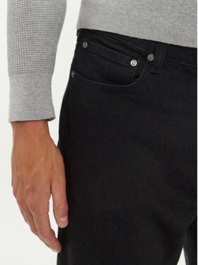 Calvin Klein Jeansy K10K112535 Czarny Tapered Fit