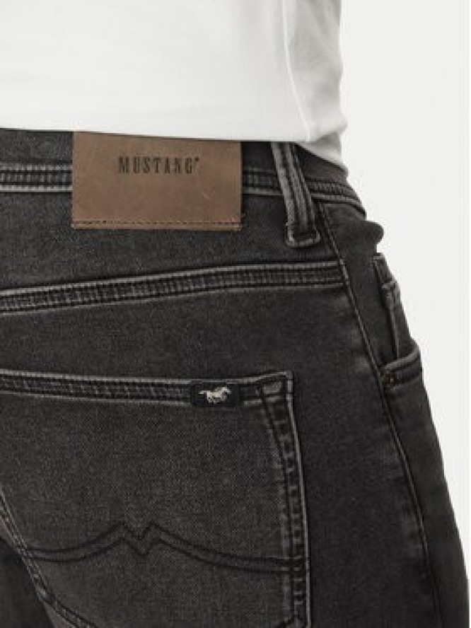 Mustang Jeansy Oregon 1013713 Czarny Slim Fit