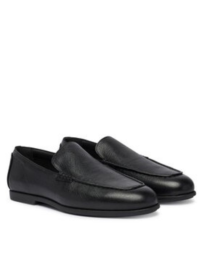 Calvin Klein Lordsy Low Prof Loafer Txt Lth HM0HM02175 Czarny