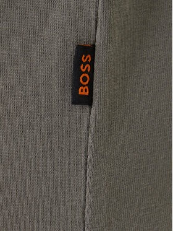 BOSS T-Shirt Plain 50556023 Szary Regular Fit