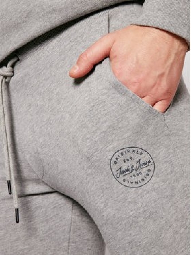 Jack & Jones Spodnie dresowe Gordon 12165322 Szary Regular Fit