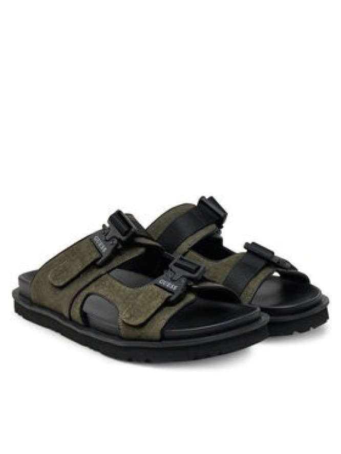 Guess Klapki FMJBAH FAB03 Zielony