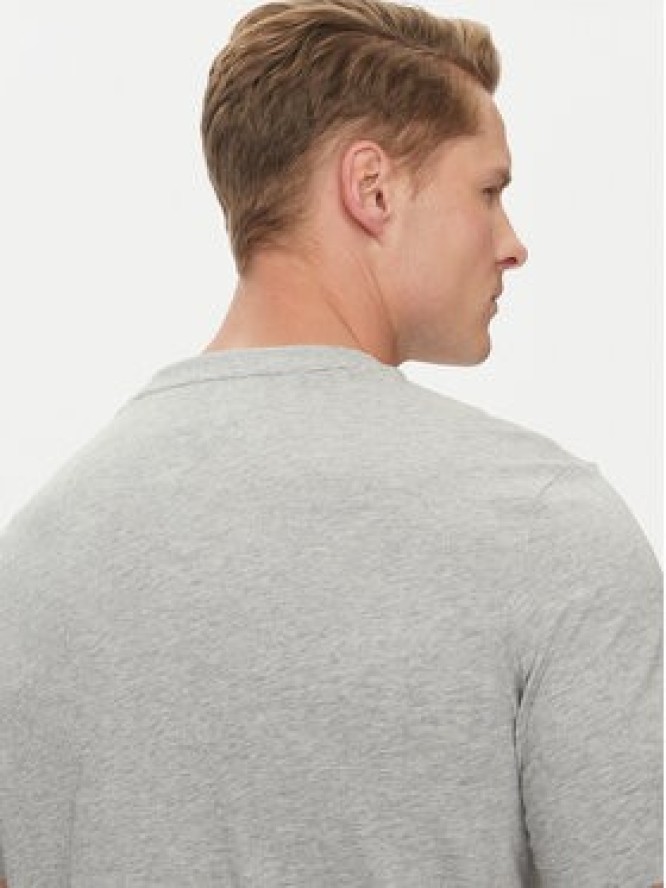 Tommy Hilfiger T-Shirt Center Stack MW0MW38621 Szary Regular Fit