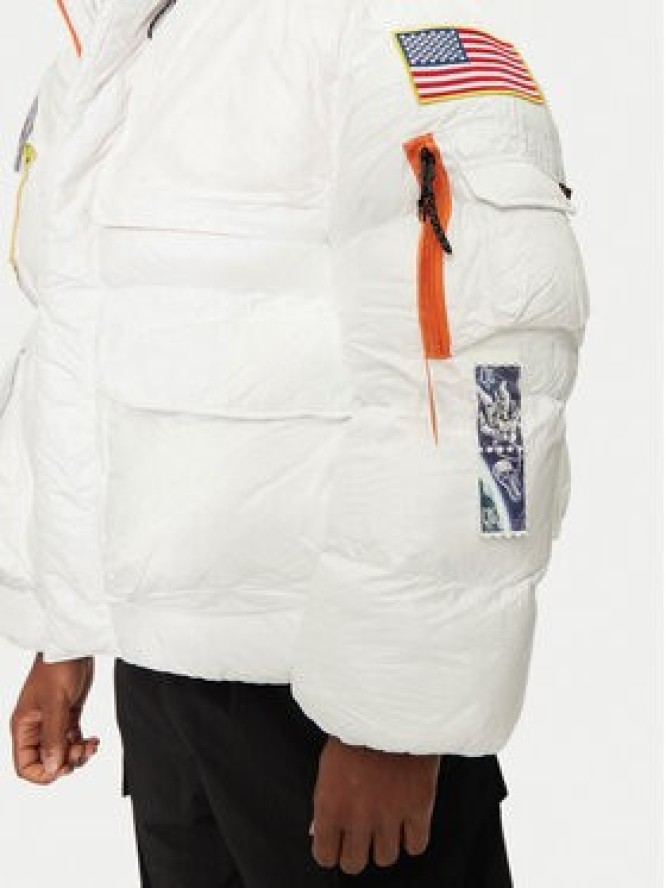 Alpha Industries Kurtka zimowa 148136 Biały Loose Fit