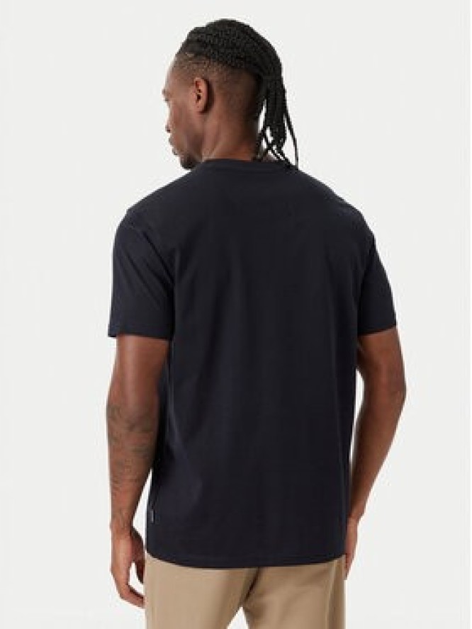 Beverly Hills Polo Club T-Shirt P-SS26M-TS101 Granatowy Regular Fit