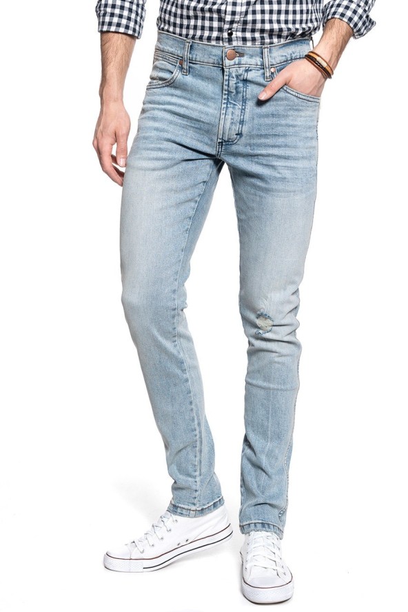 SPODNIE MĘSKIE WRANGLER LARSTON DUSTY LIGHT W18S59308 112127423