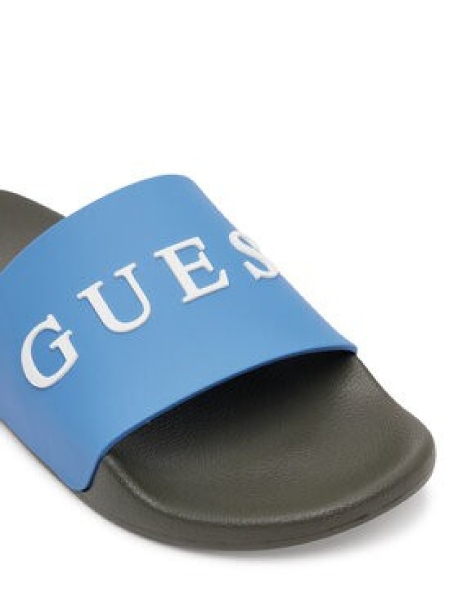 Guess Klapki F5GZ06 BB00F Niebieski