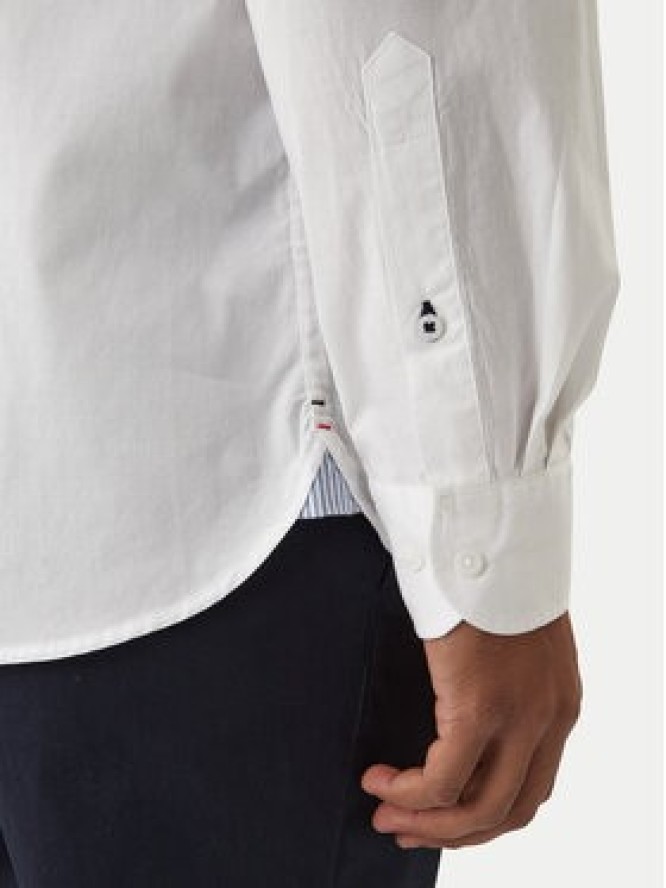 Tommy Hilfiger Koszula Core Flex Poplin MW0MW25035 Biały Regular Fit