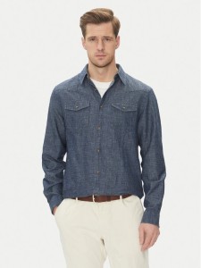 Marciano Guess Koszula 5GHH13 4465Z Granatowy Regular Fit