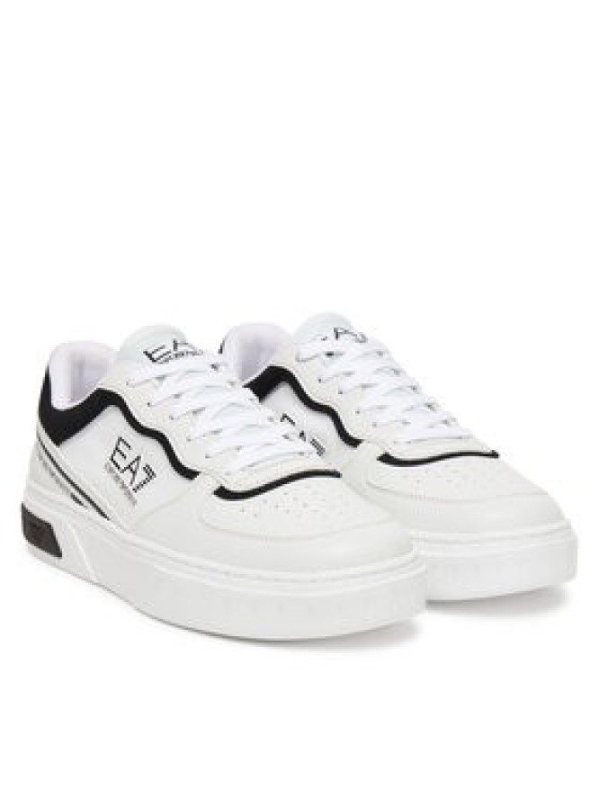 EA7 Emporio Armani Sneakersy 7X000338 AF18614 MZ021 Biały