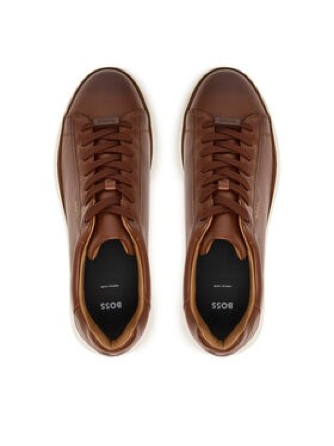 BOSS Sneakersy Bulton 50568773 Brązowy