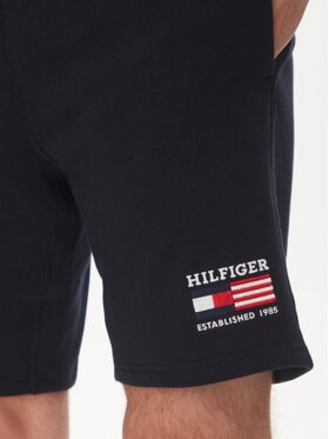Tommy Hilfiger Szorty sportowe American MW0MW39862 Granatowy Regular Fit