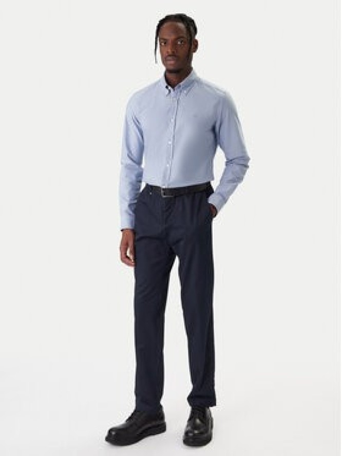 BOSS Koszula H-Roan 50555920 Fioletowy Slim Fit