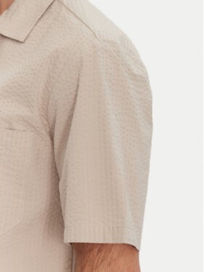 Only & Sons Koszula Eye Resort 22030342 Beżowy Relaxed Fit
