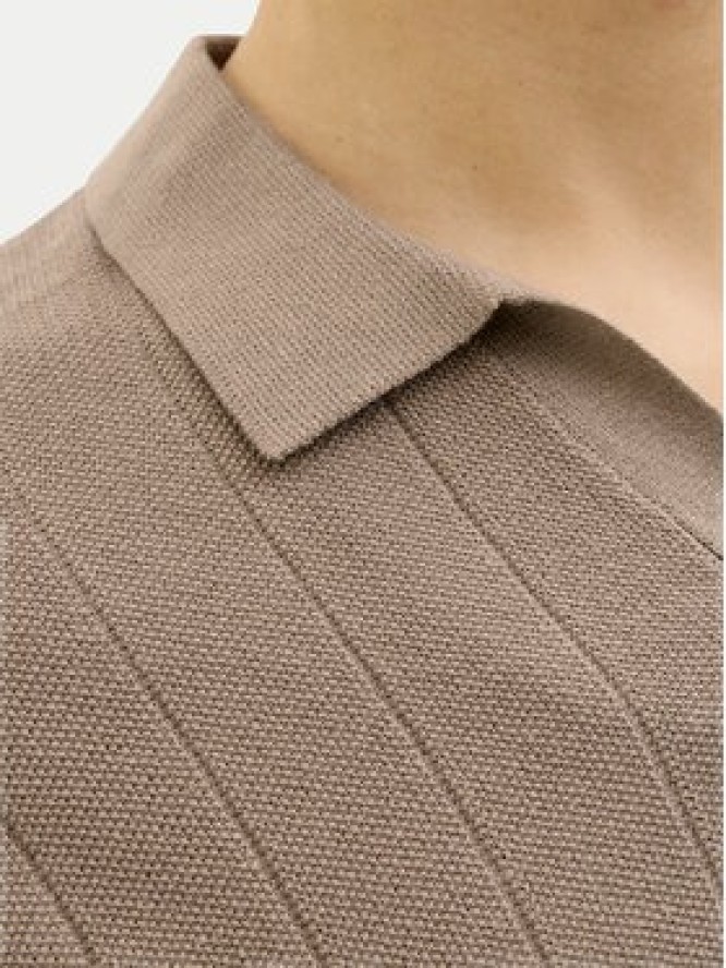 Jack & Jones Sweter Varenna 12272578 Beżowy Relaxed Fit