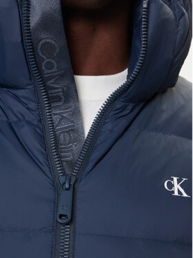 Calvin Klein Jeans Kurtka puchowa LV04RC518G Granatowy Regular Fit