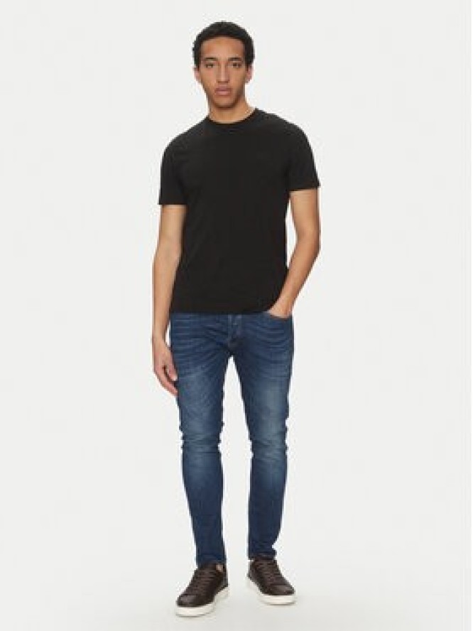 Liu Jo T-Shirt QA5145 J4819 Czarny Regular Fit