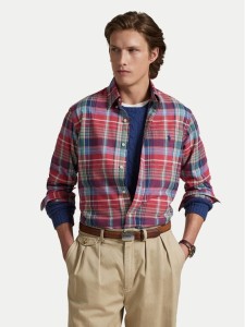 Polo Ralph Lauren Koszula 710P00629002 Czerwony Custom Fit
