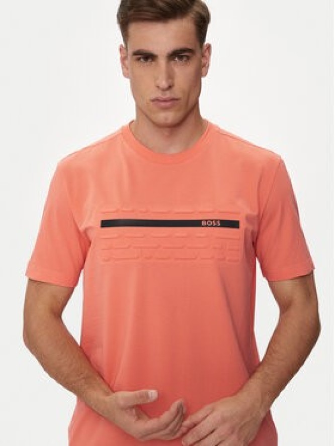 BOSS T-Shirt Tee 4 50513010 Pomarańczowy Regular Fit