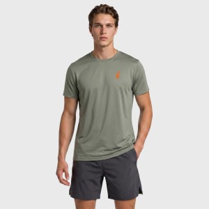 Koszulka z krótkim rękawem męska AULP TOMMY do biegania trekkingowa