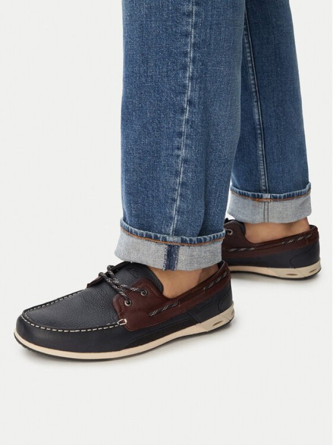 Clarks Półbuty Orson Sail 26186198 Granatowy
