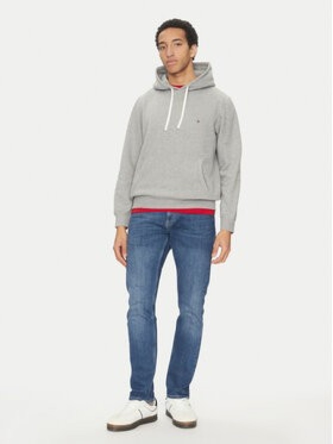 Tommy Hilfiger Bluza Essential MW0MW37230 Szary Regular Fit