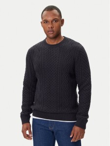 Jack & Jones Sweter Blusean 12283486 Granatowy Regular Fit