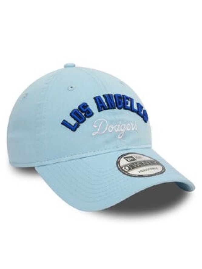 New Era Czapka z daszkiem Mlb Wordmark 920 La Dodgers 60503494 Niebieski