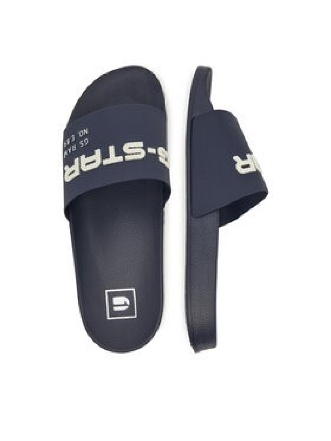 G-Star Raw Klapki SS25-3C096-M Granatowy