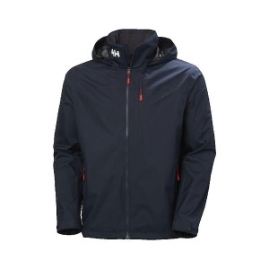 Kurtka wodoodporna Helly Hansen Crew Hooded 2.0 granatowa