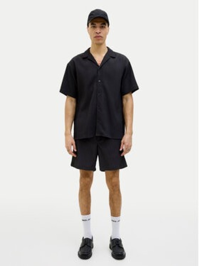 Jack & Jones Koszula Massimo 12269640 Czarny Relaxed Fit
